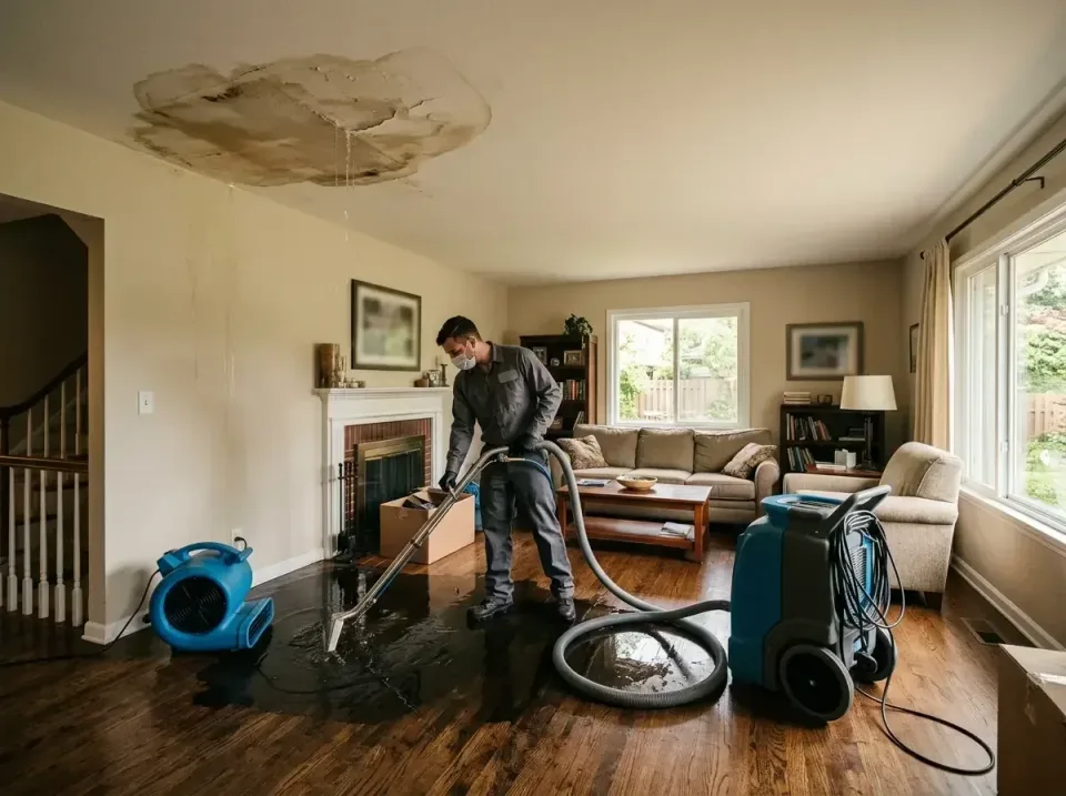 attic-pipe-burst-ceiling-drip-008 — frequently asked questions, Water Damage Restoration & Carpet Care in Plantsville, CT